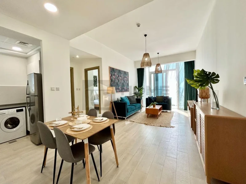 Apartment for Rent in Bloom Tower B - Jumeirah Village Circle, Dubai - Fully furnished | High Floor | JVC at 70999 AED